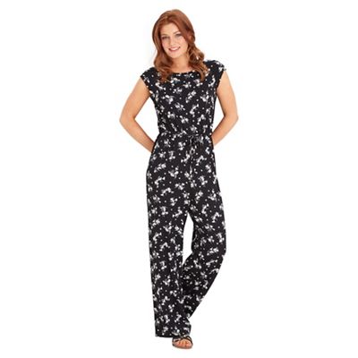 Multi coloured ditsy daisy jumpsuit
